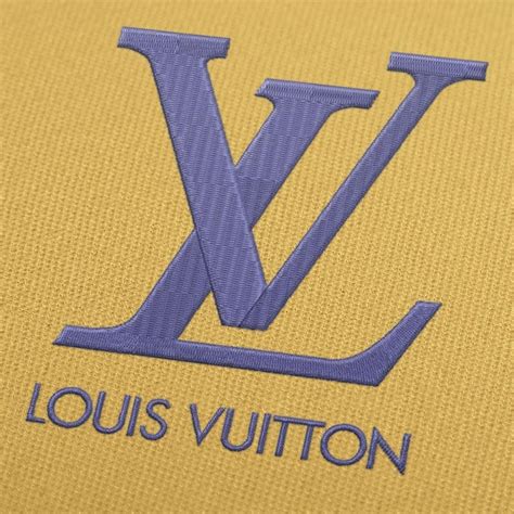 louis vuitton embroidery logo